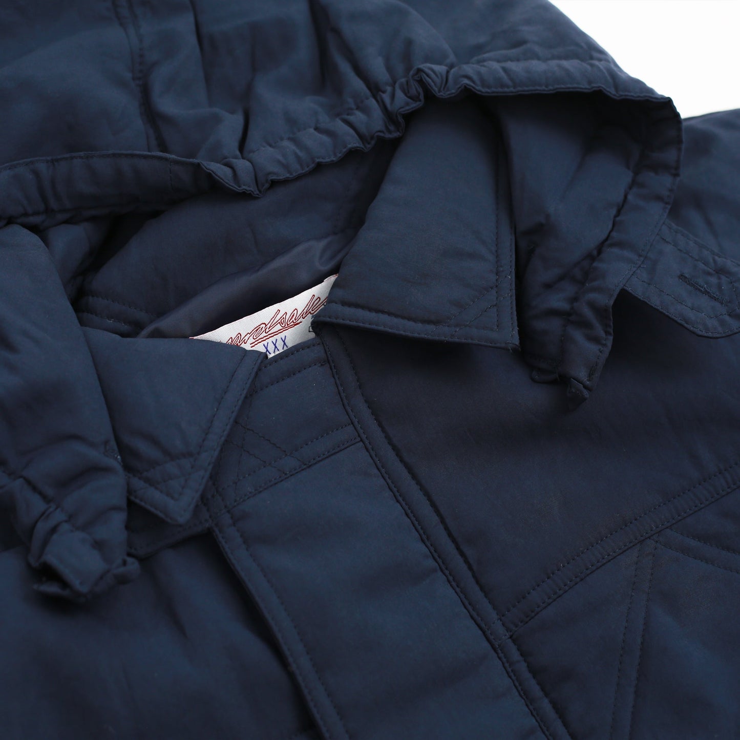 Diamond Quilted Jacket (Navy)