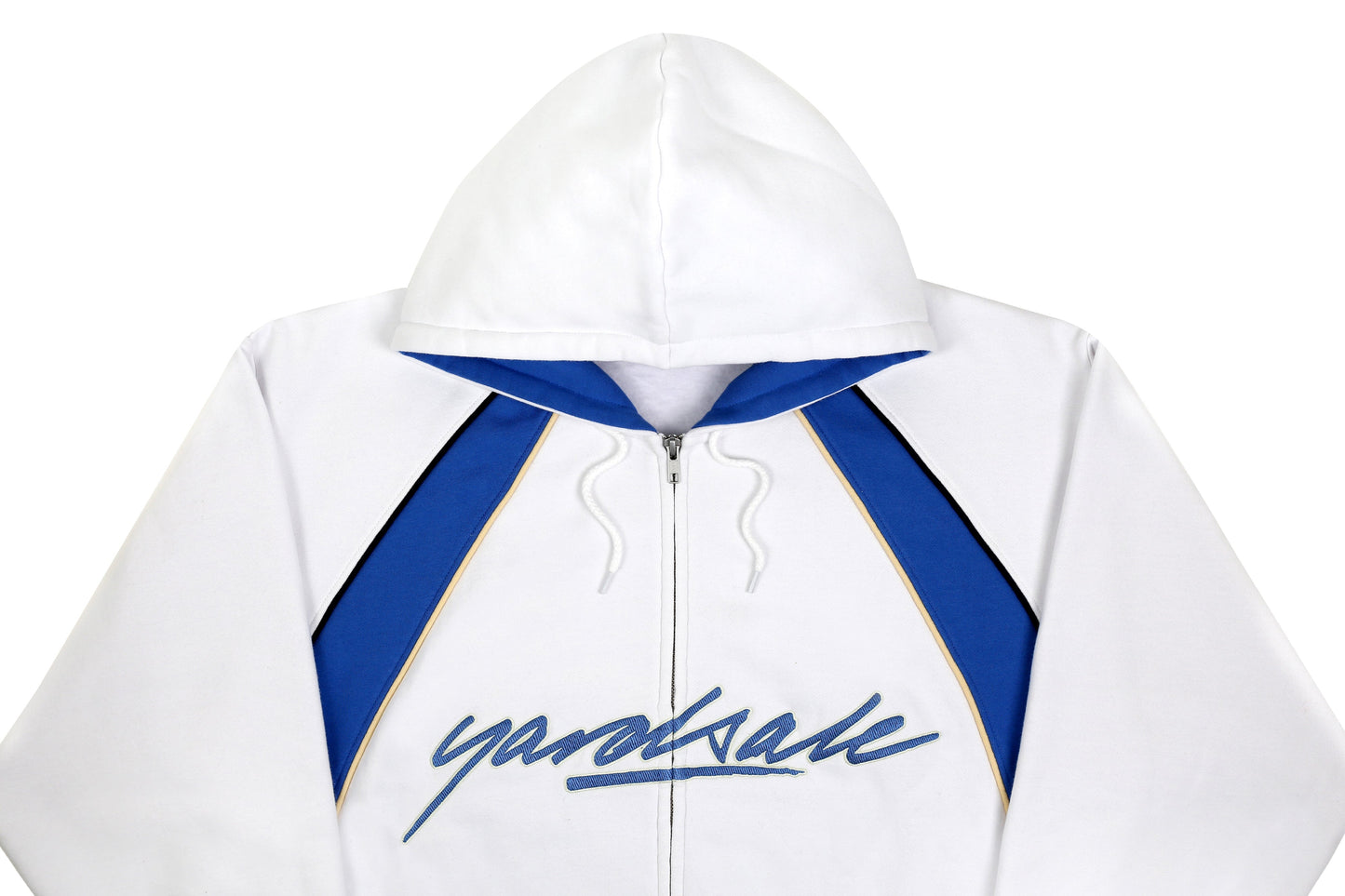 Bay Hood (White/Blue)