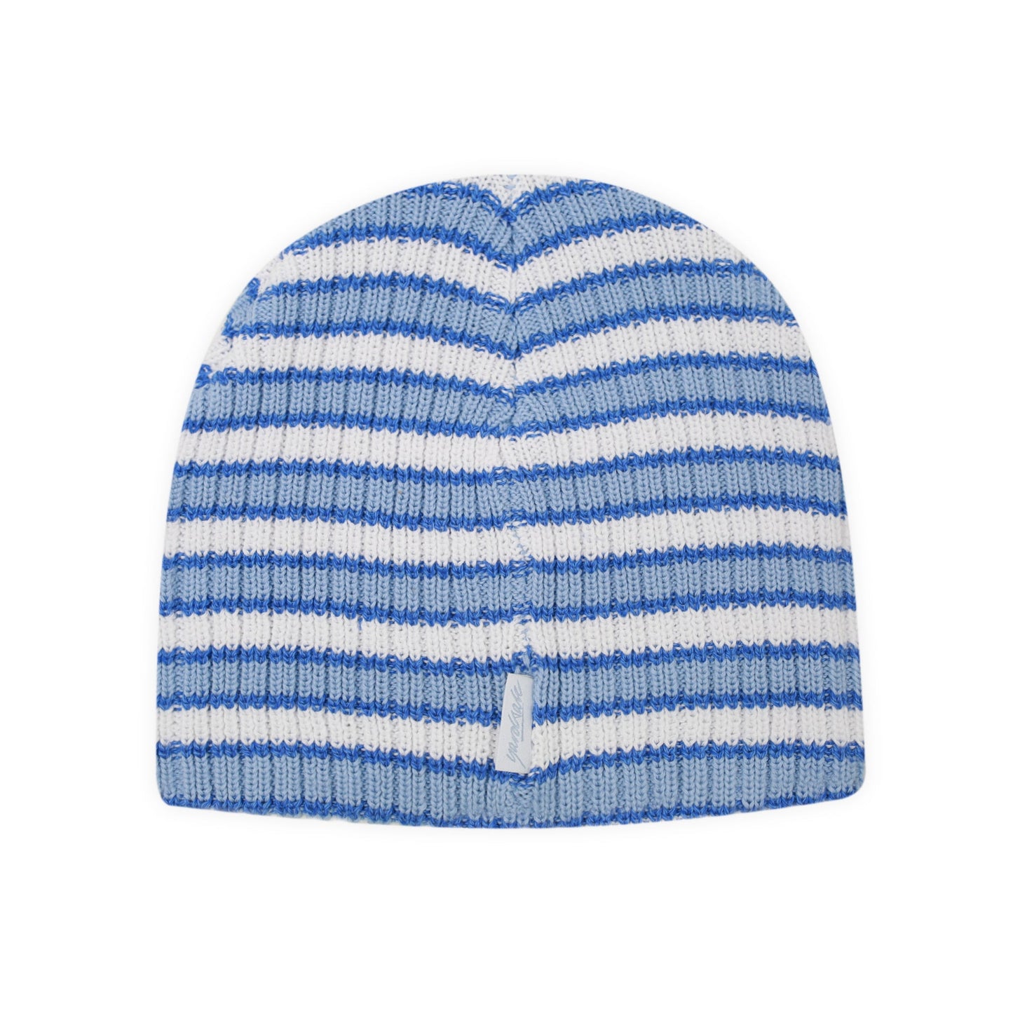 Stripe Beanie (Blue/White)