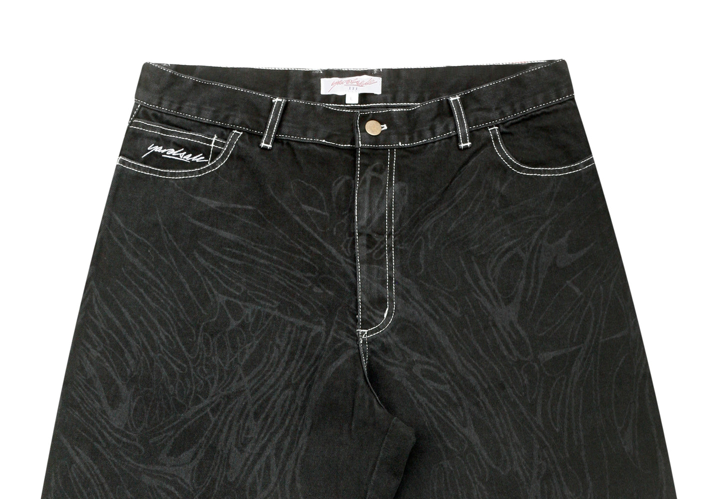 Ripper Jeans (Contrast Black)