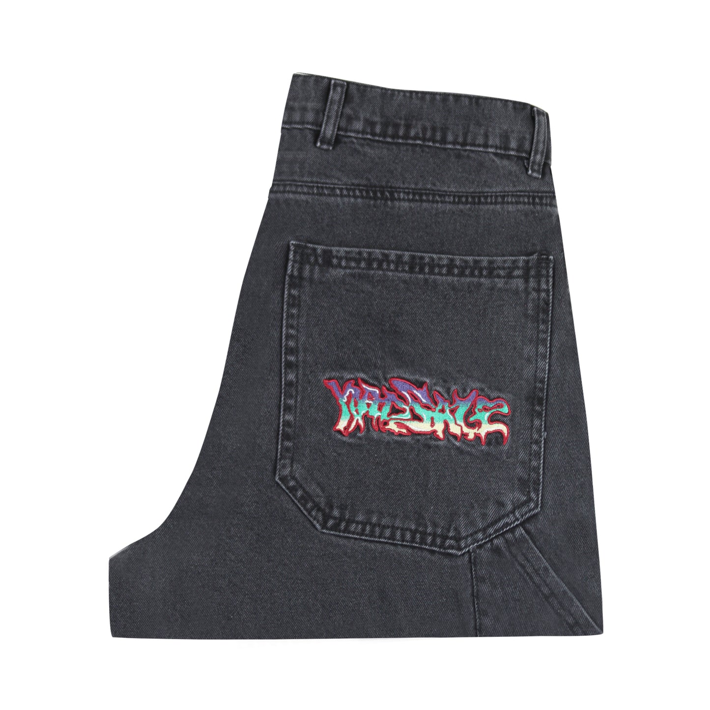 Dreamscape Denim Cargos (Black)