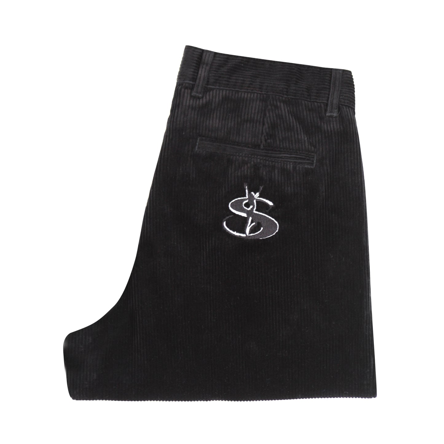 Phantasy Corduroy Slacks (Washed Black)