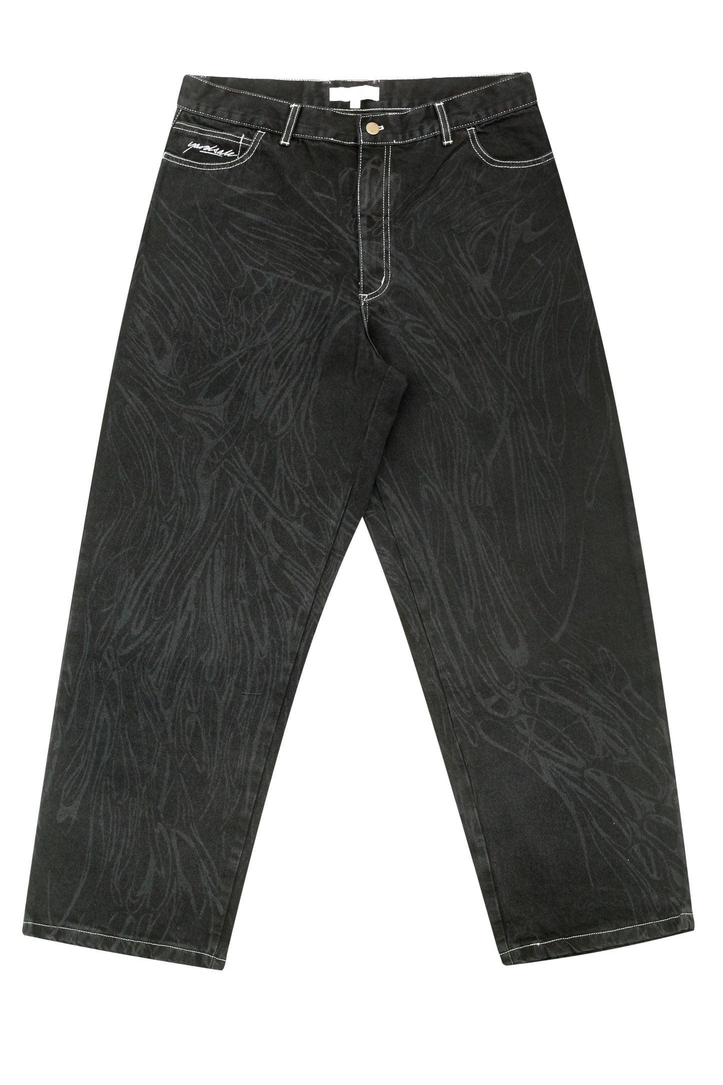 Ripper Jeans (Contrast Black)