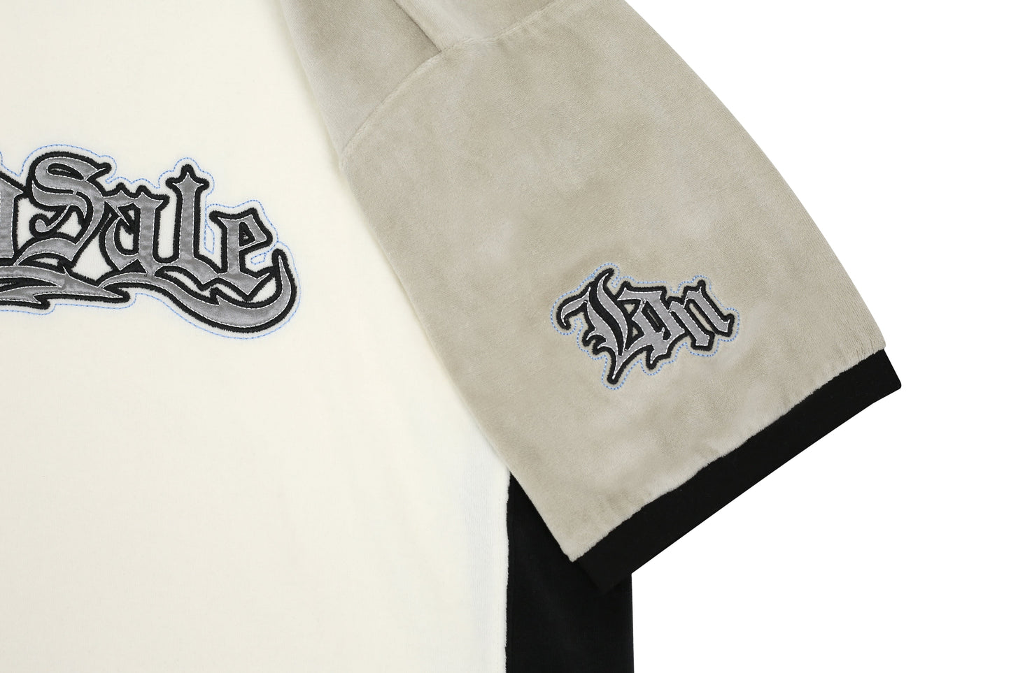 Sierra Velour T-Shirt (Cream/Tan)