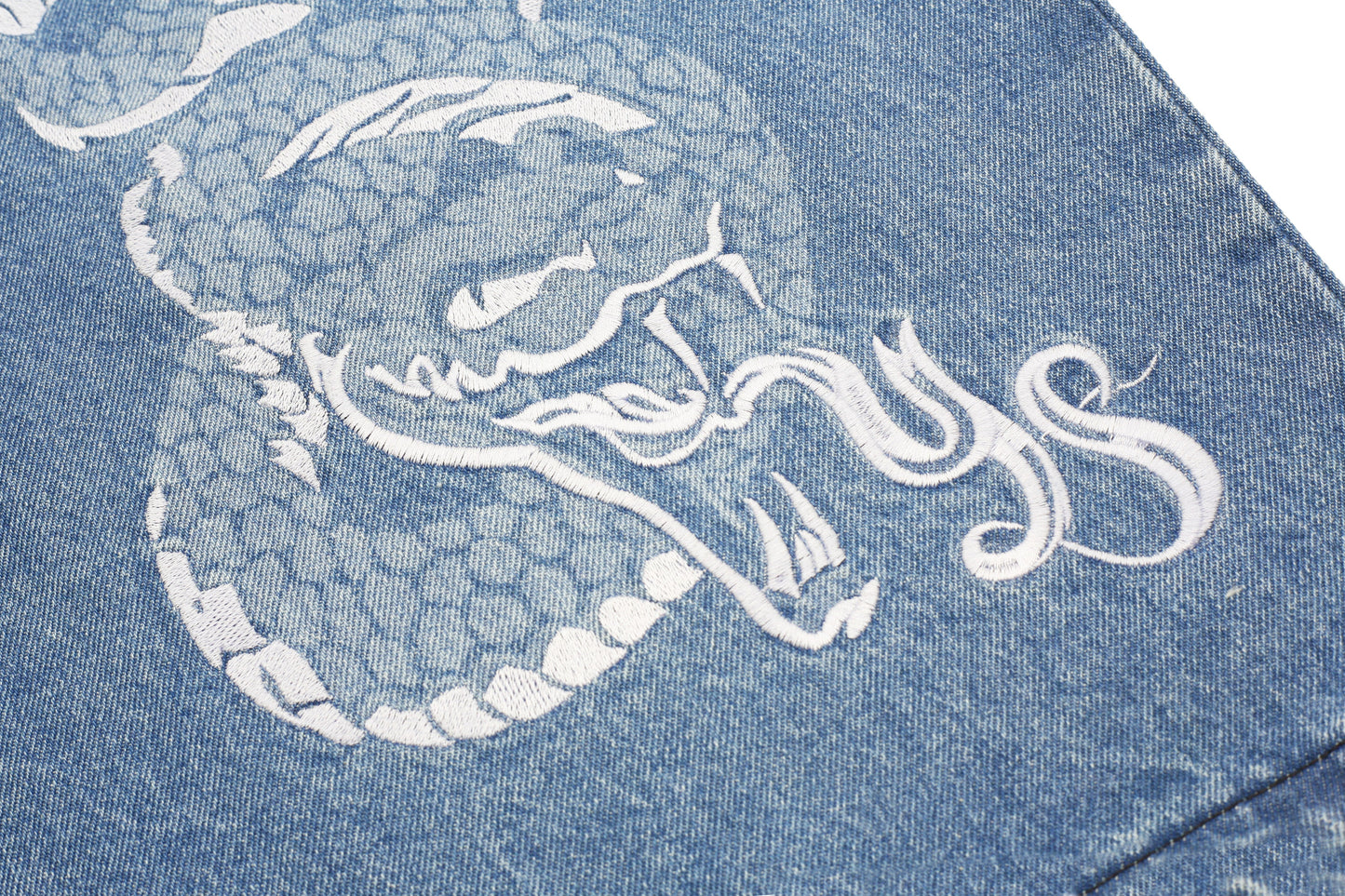 Snake Shorts (Denim)