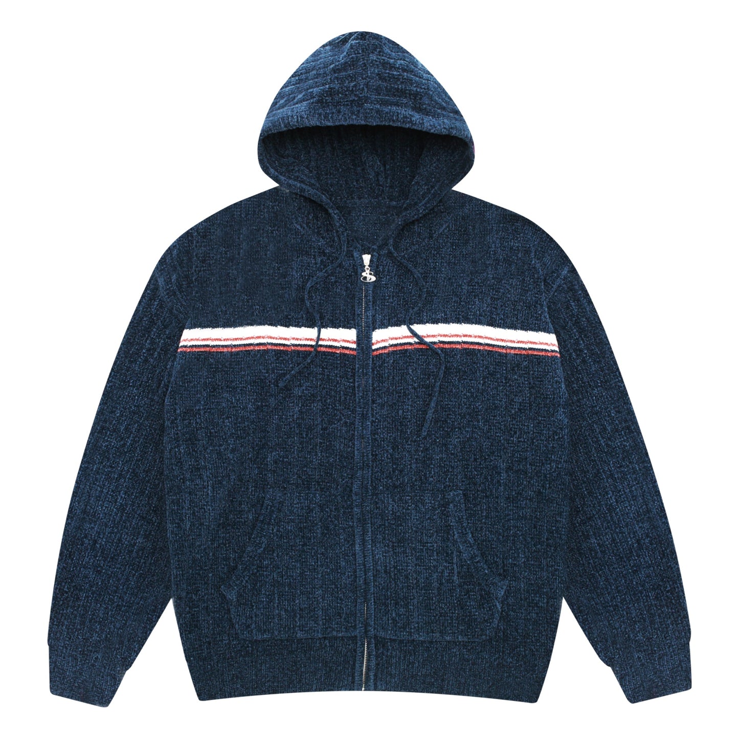 Phantasy Chenille Hood (Navy)