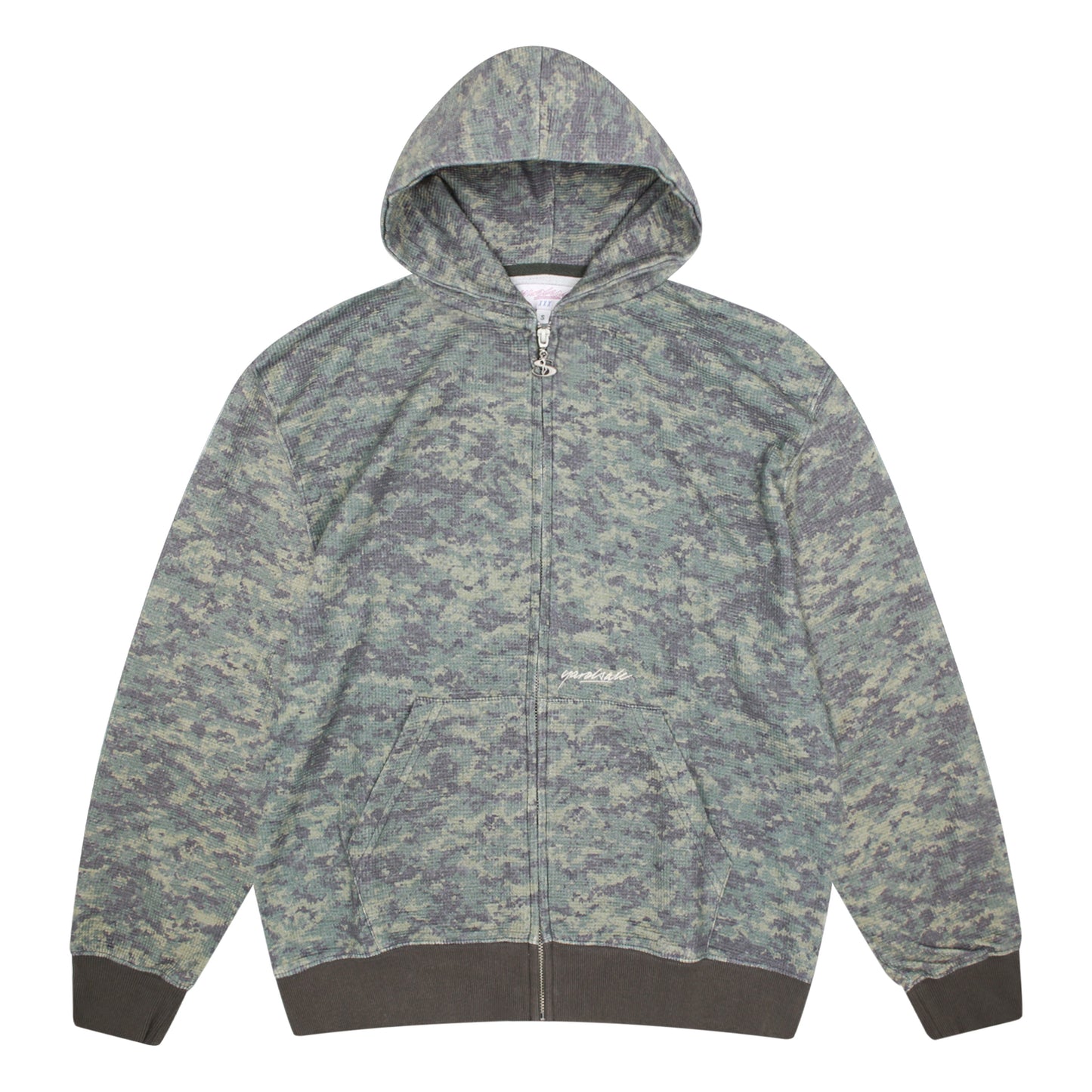 Camo Zero Hood (Washed Green)