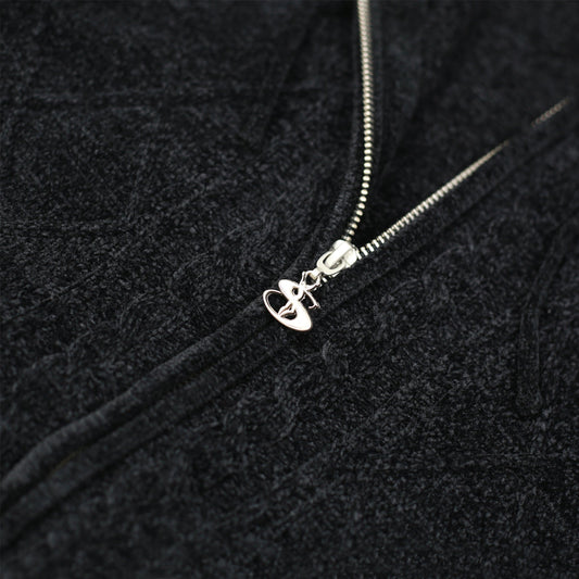 Dreamer Chenille Hood (Black)