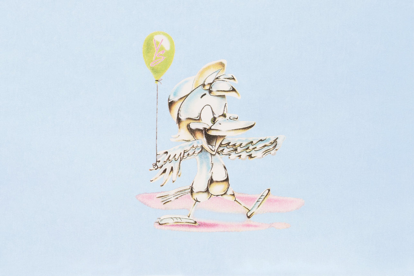 Chrome Duck T-Shirt (Blue)