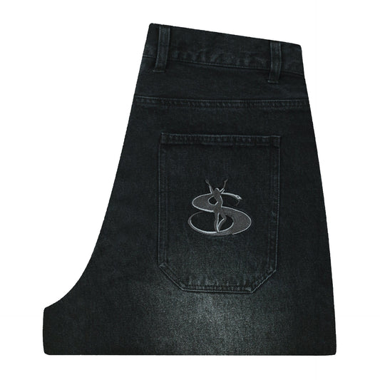 Faded Phantasy Jeans (Black)