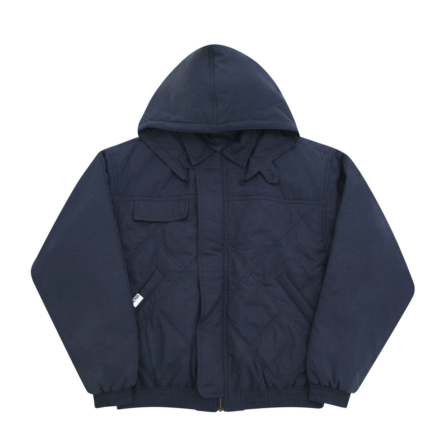 Diamond Quilted Jacket (Navy)