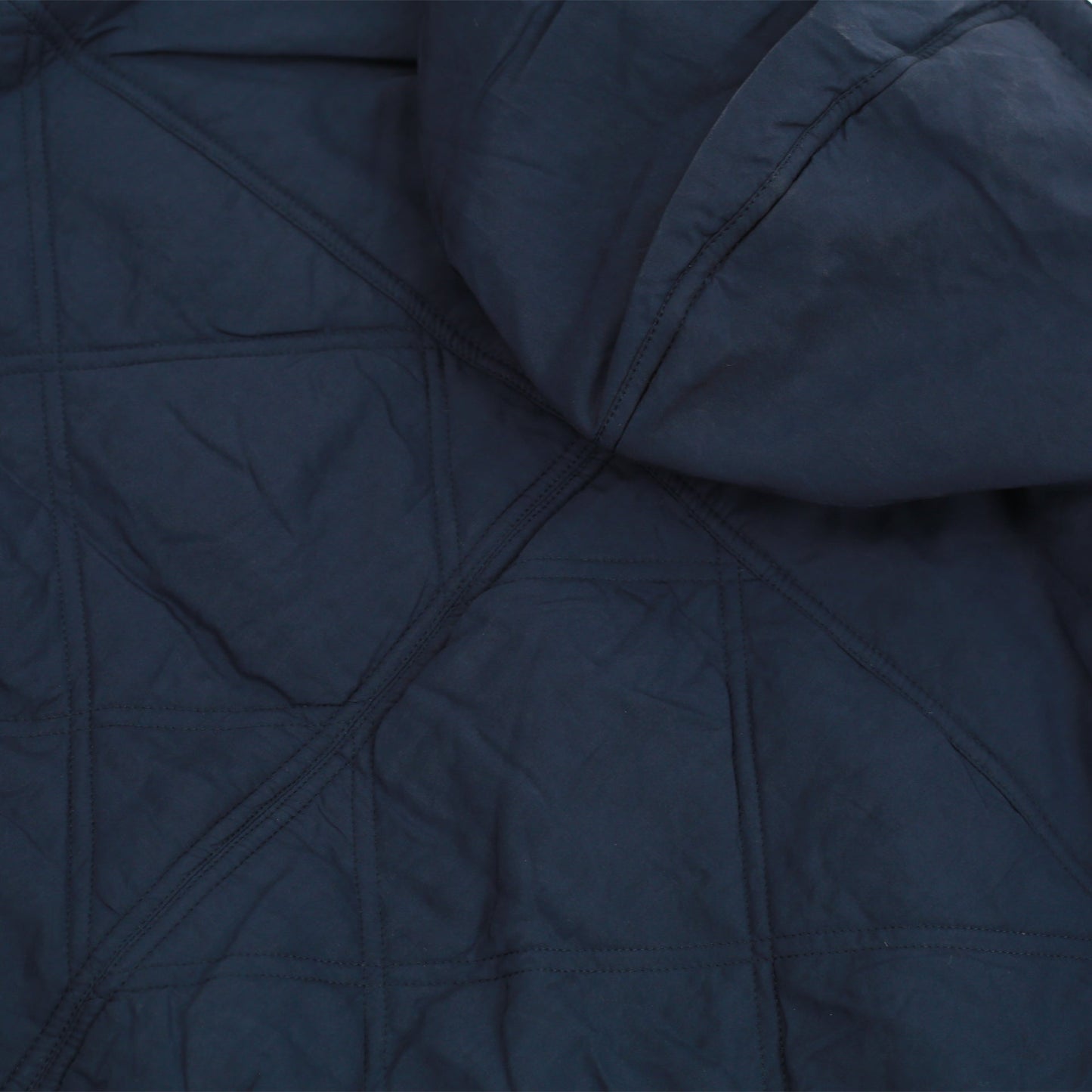 Diamond Quilted Jacket (Navy)