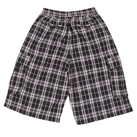Shoreline Plaid Shorts (Black)