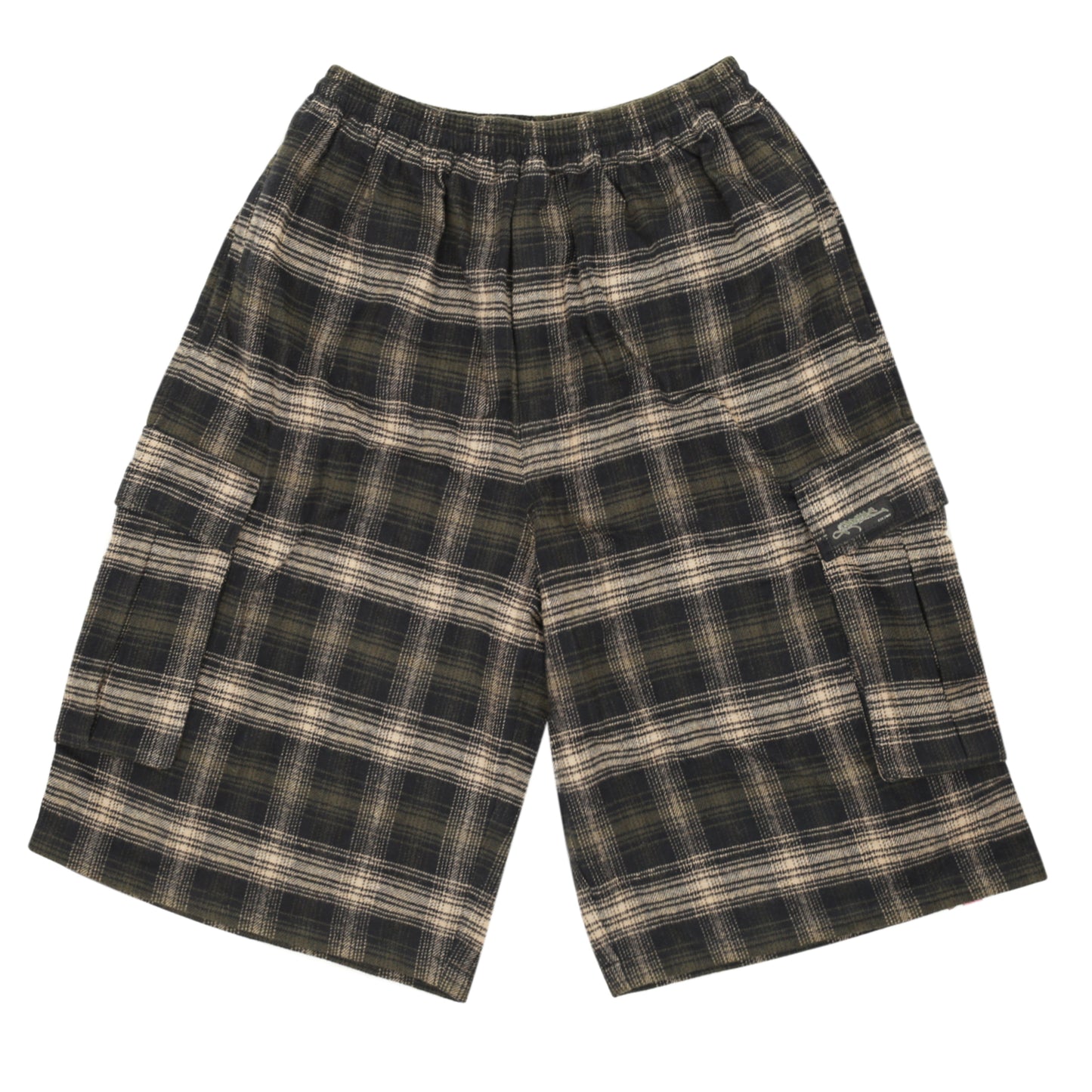 Shoreline Plaid Shorts (Brown)