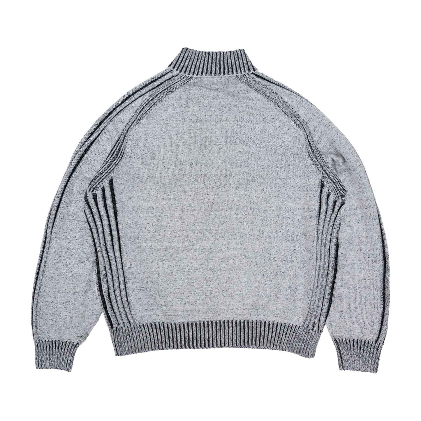 HEATHERED PHANTASY FULL-ZIP (STONE/BLACK)