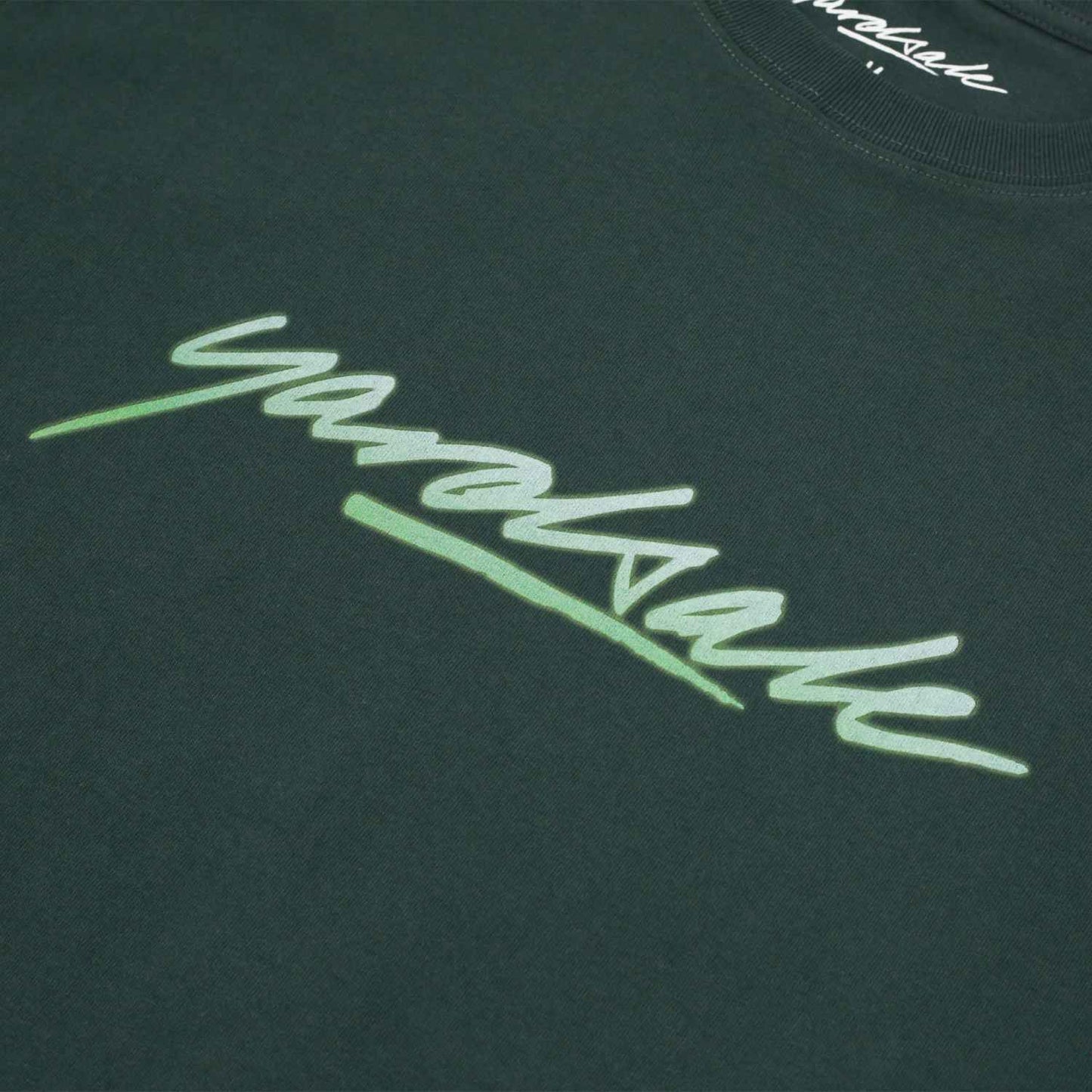 SCRIPT T-SHIRT (GREEN)