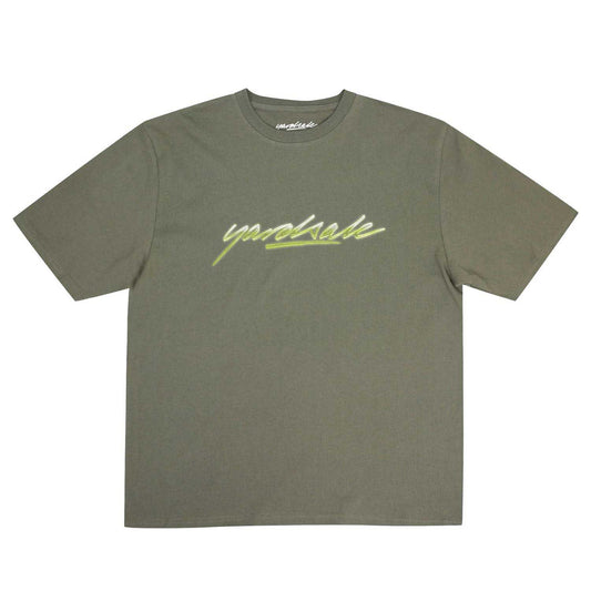 WASHED SCRIPT T-SHIRT (SAND)