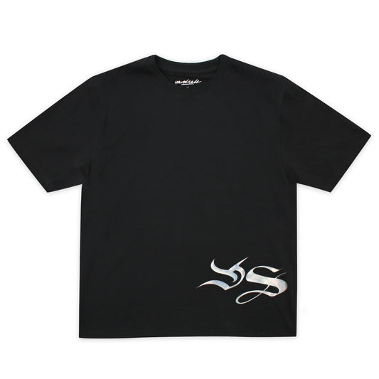YS APPLIQUE T-SHIRT (BLACK)