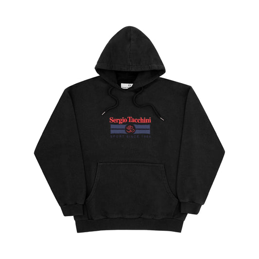 ST x YS HOODED SWEATSHIRT (BLACK)