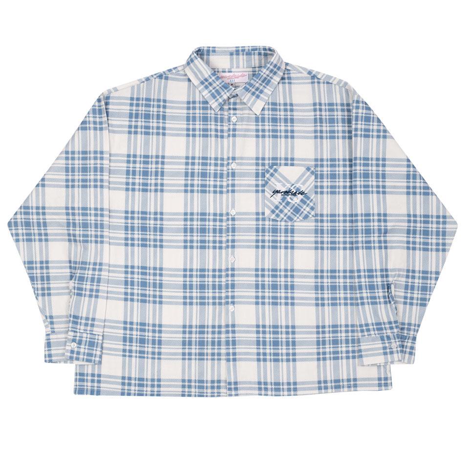 YS Plaid Shirt (Blue/White)