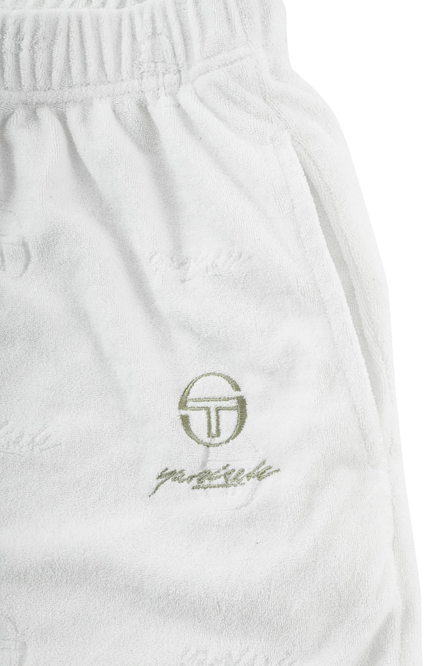 ST x YS TERRY TRACK BOTTOMS (WHITE)