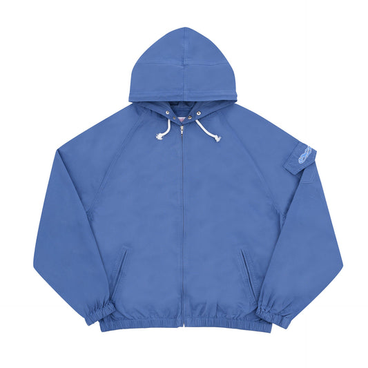 Sunscript Hooded Jacket (Blue)